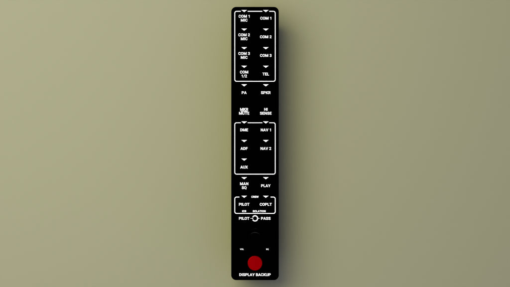 G1000 SIM Audio Panel